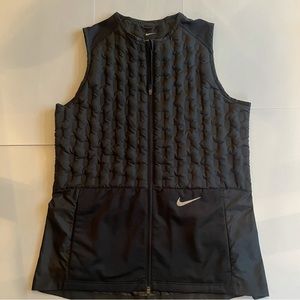 Nike Therma-Fit ADV size small goose down vest black. New
